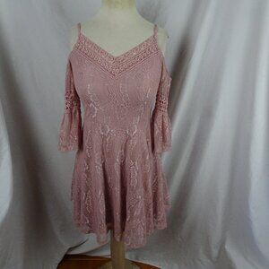 City Triangles Juniors Lace Dress Size 7